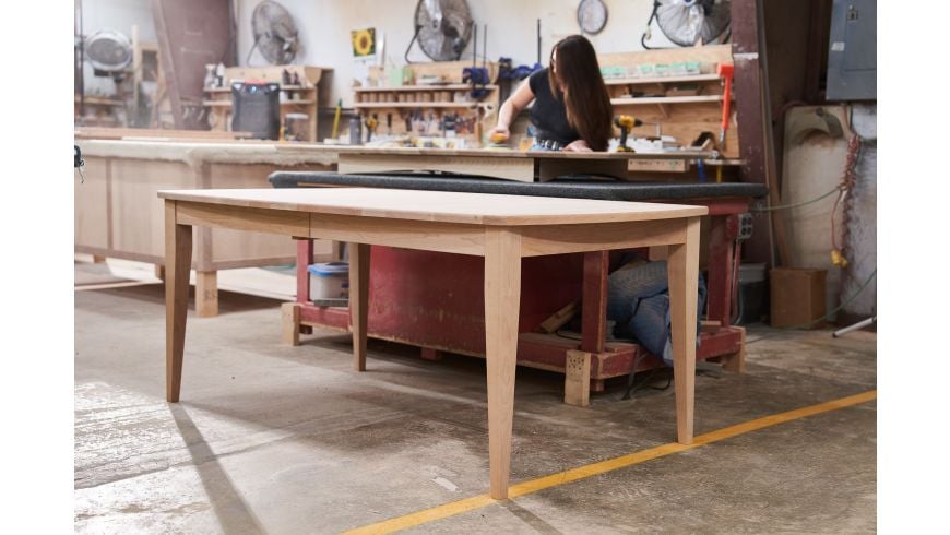 Custom Shop serves up dining tables made to order
