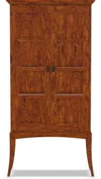 Sabin Bookcase With Glass Doors