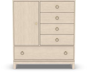 Tomlin Solid Wood Storage Cabinet