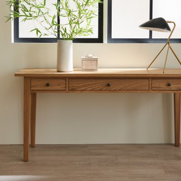 Solid Wood Atticus Credenza Table