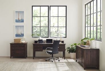 Solid Walnut Wood Atticus Desk