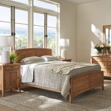 real Appalachian wood bedroom set