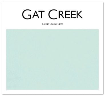 Classic Coastal Clear Finish Card