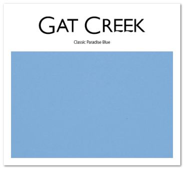 Classic Paradise Blue Finish Card