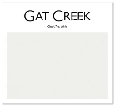 Classic True White Finish Card