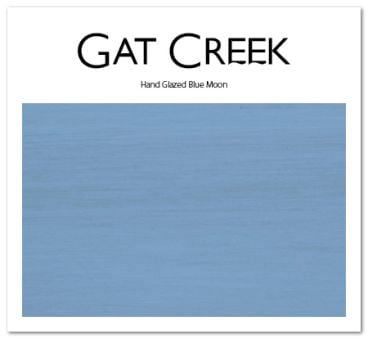 Hand-Glazed Blue Moon Finish Card