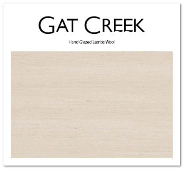 Hand-Glazed Lambs Wool Finish Card