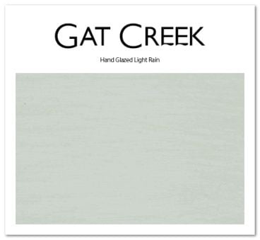 Hand-Glazed Light Rain Finish Card