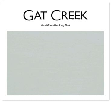 Hand-Glazed Looking Glass Finish Card