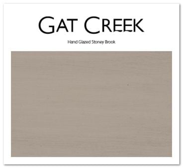 Hand-Glazed Stoney Brook Finish Card