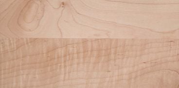 Maple Natural Finish Sample