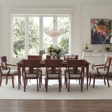 hardwood dining room furniture