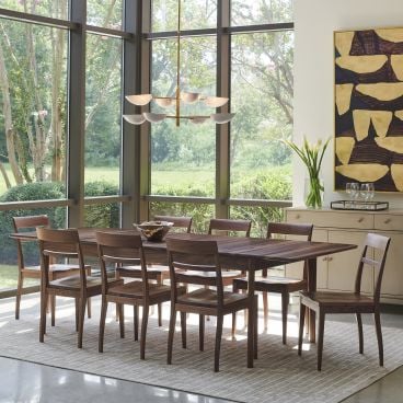 solid wood dining room