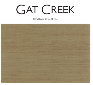 Hand Glazed Fine Thyme Finish Card