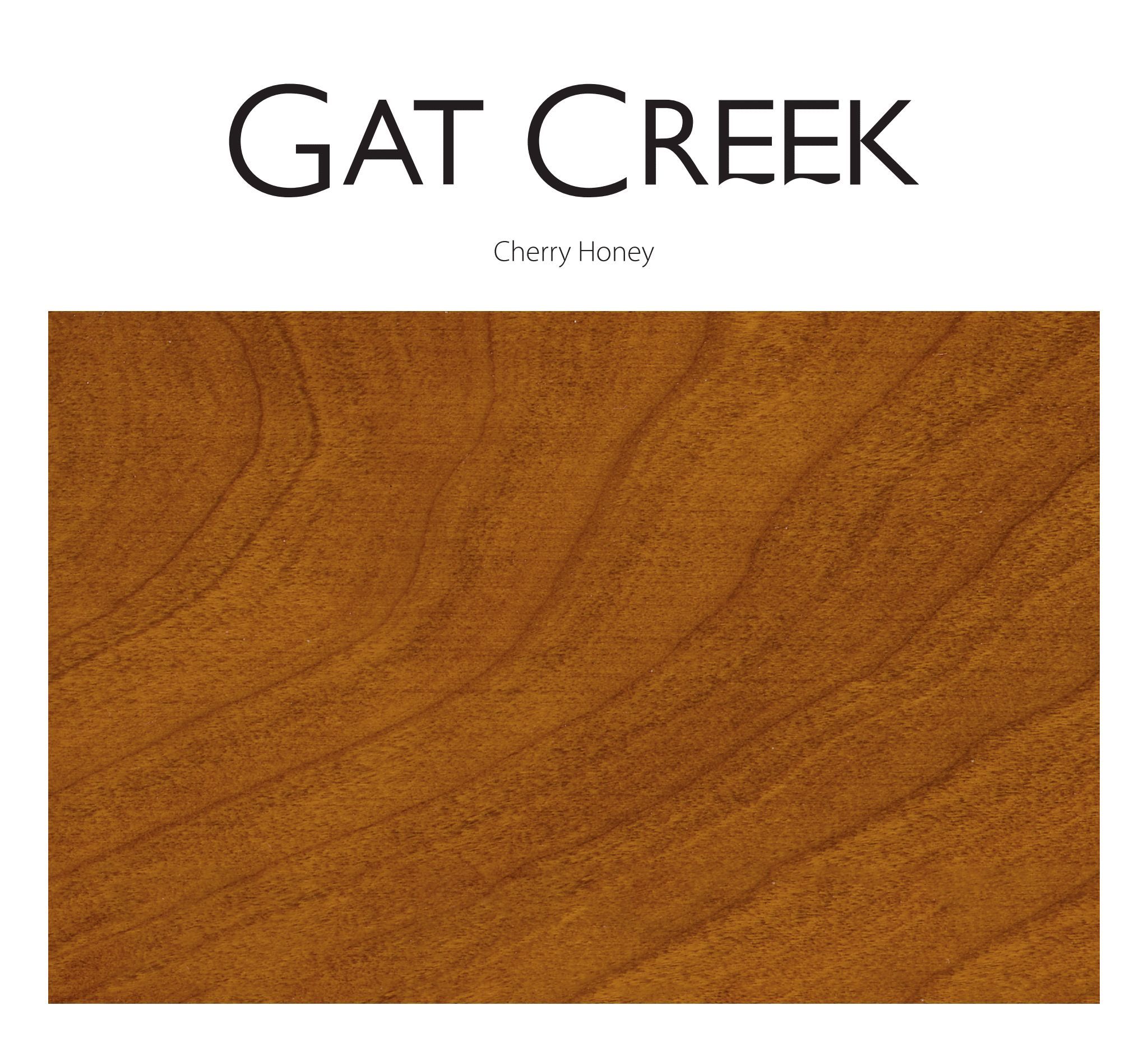 Cherry Honey Finish Card
