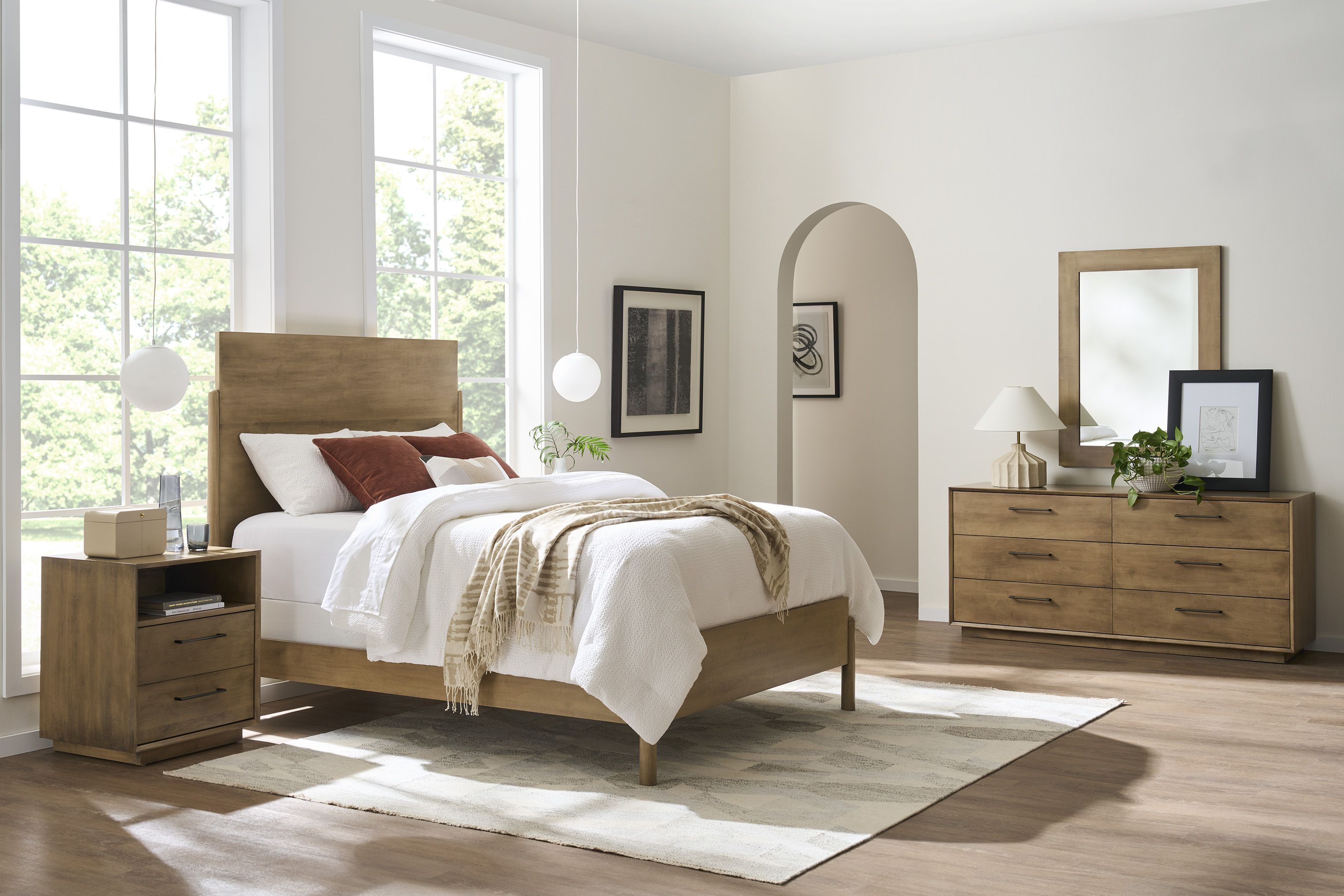 Amelia Top Shelf Nightstand