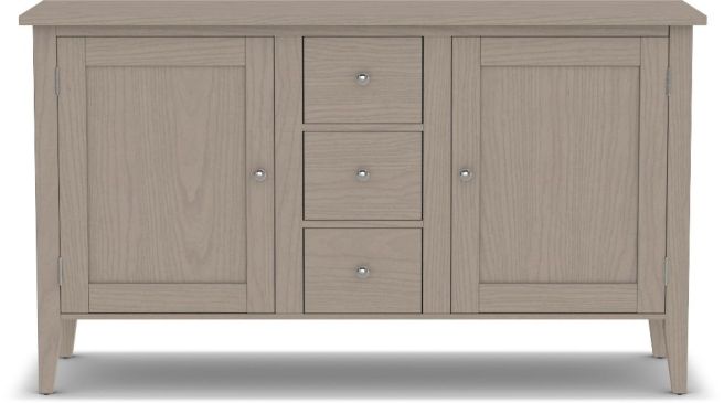 Solid Wood Charleston Buffet in Stain Color Shoreline