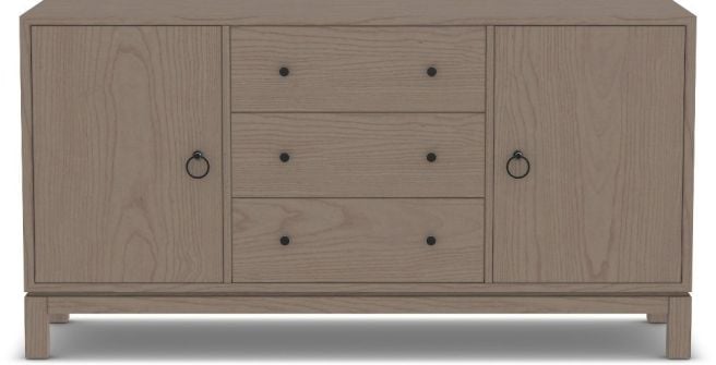 Tomlin Console in stain color Flannel Gray