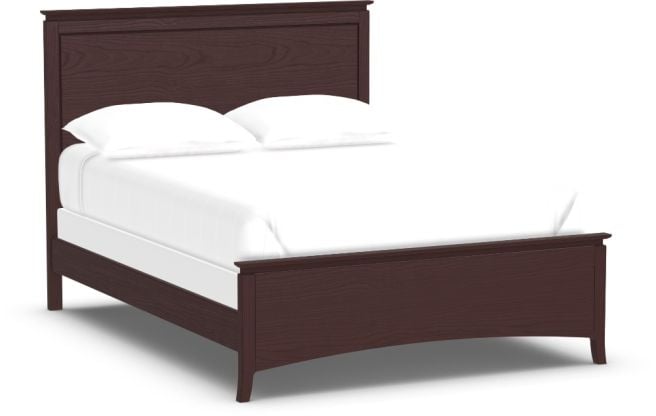 ALISON BED SHOWN IN QUEEN SIZE made form real wood