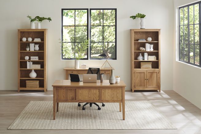 Real wood home office furniture