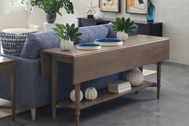 Solid Ash Wood Ava Drop Leaf Table