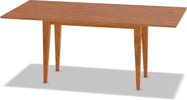 Landing Table in cherry wood with a natural stain color.