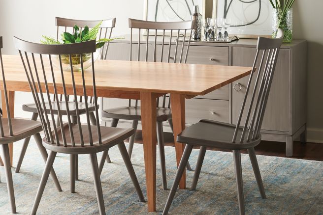 Appalachian Hardwood dining table and chairs