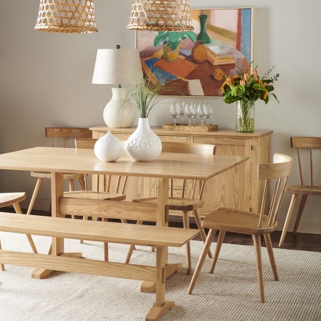Lewis Trestle Table