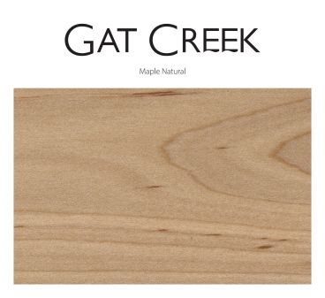 Maple Natural Finish Card