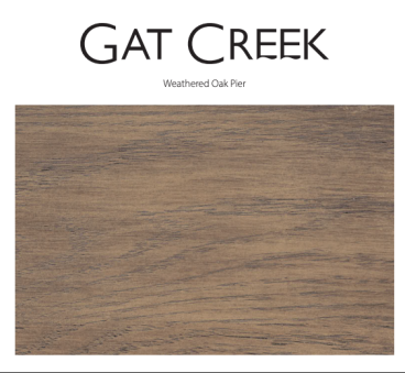 Weathered Oak Pier Finish Card