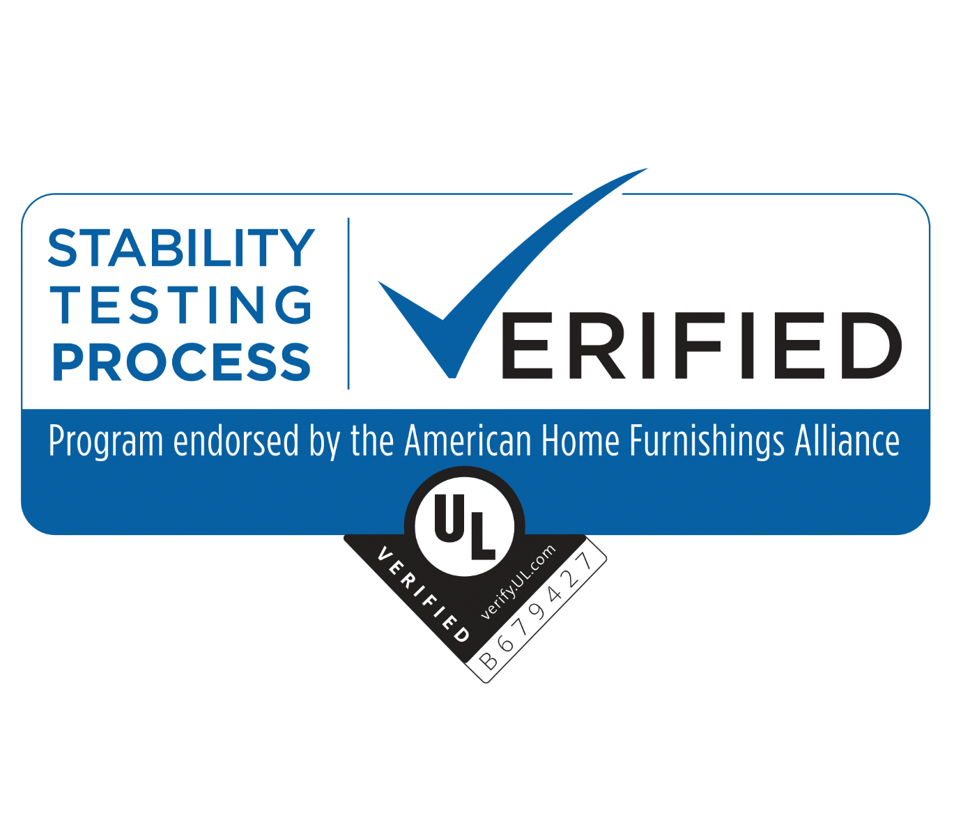 Stability testing process verified logo