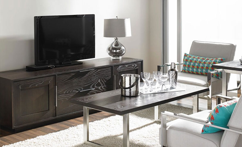 American Made Furniture Solid Wood Manufacturer Gat Creek Photo Of Gat Creek Living Media Furniture